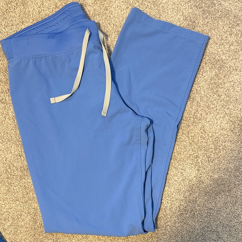 Figs Medium Tall Ceil Blue Livingston Pant